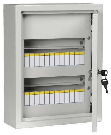 Корпус металлический ЩРн-24 (410х330х120мм) IP54 TITAN 3 IEK MKM11-N-24-54-Z