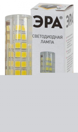 Лампа светодиодная JCD-7w-220V-corn ceramics-827-G9 560лм ЭРА Б0027865