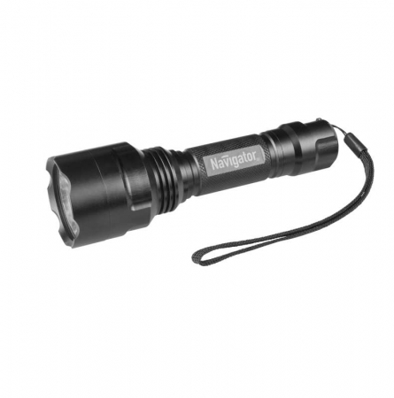 Фонарь аккумуляторный 71 583 NPT-P03-18650 1 CREE LED 10Вт аккум. 4В 2А.ч алюм. NAVIGATOR 71583