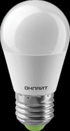Лампа светодиодная 82 912 OLL-G45-10-230-2.7K-E27-PROMO 10Вт ОНЛАЙТ 82912